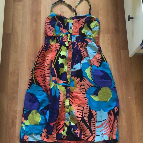 Anthropologie size 12 printed dress